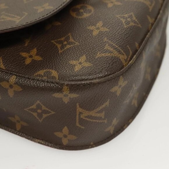 LOUIS VUITTON Monogram Saint Cloud GM Shoulder Bag M51242 LV Auth 128340 - Picture 5 of 16